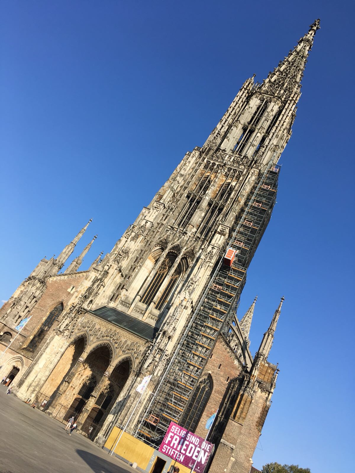 Climbing the highest church steeple in the world! ⛪⛪ by Amelia