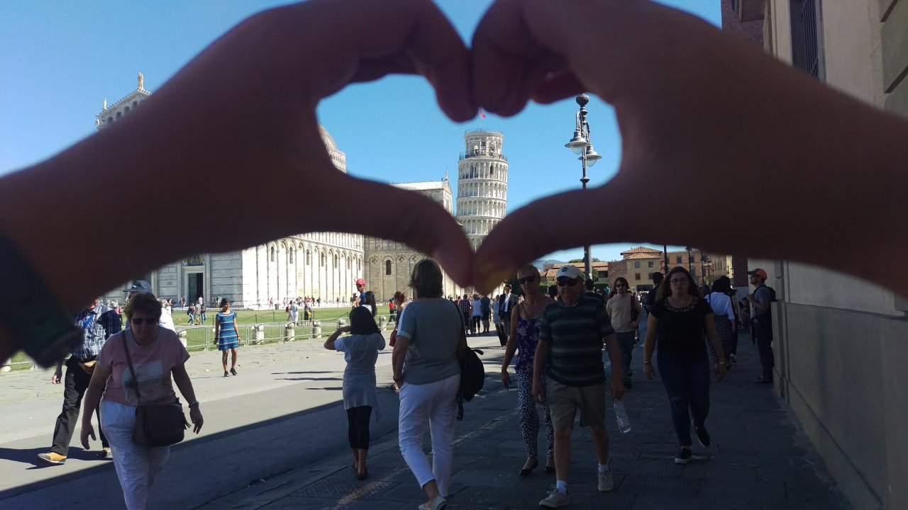 The Leaning Tower of Pisa, by Amelia