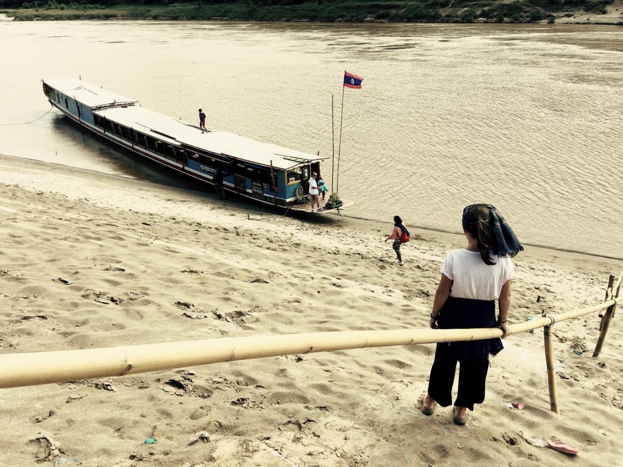 Slowboat to Laos, by Wayne