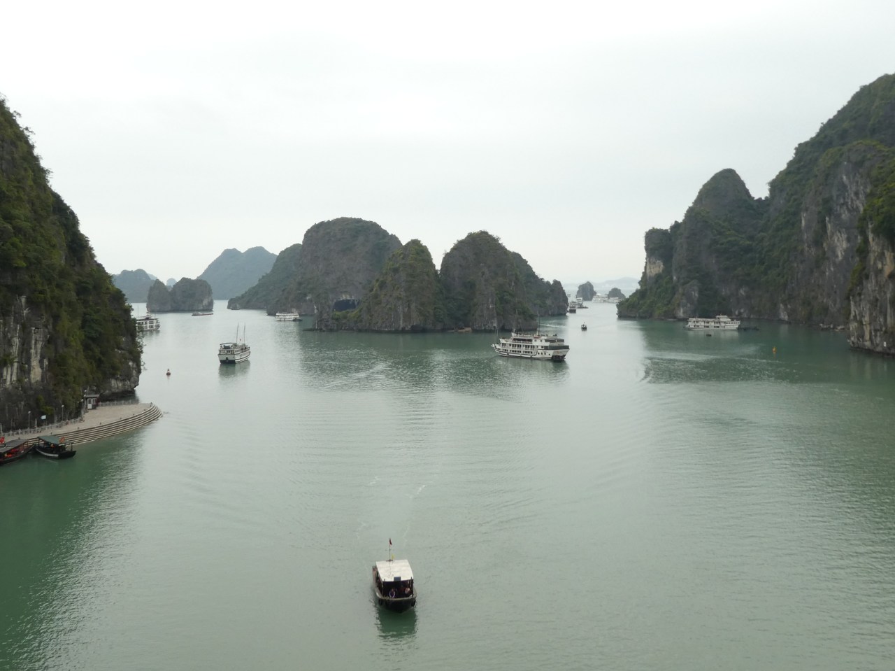 Hanging in Halong Bay, by Amelia